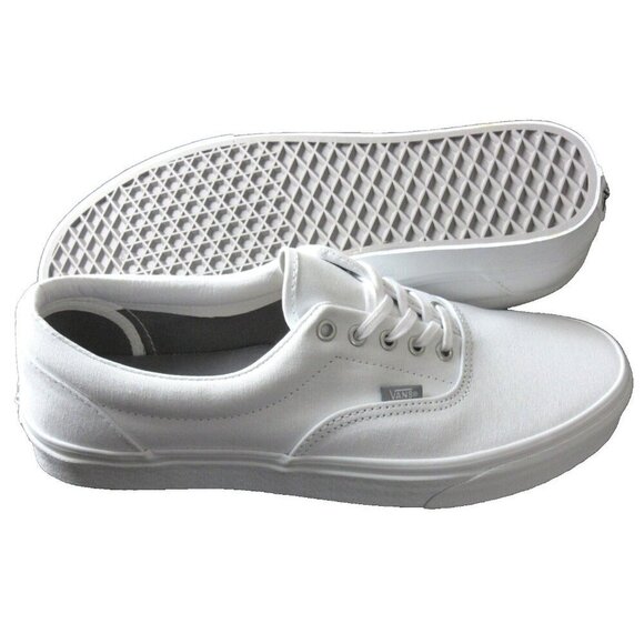 Vans Shoes - Vans Women's Era Mix True White Classic Canvas Skate Boat shoes Sizes NIB